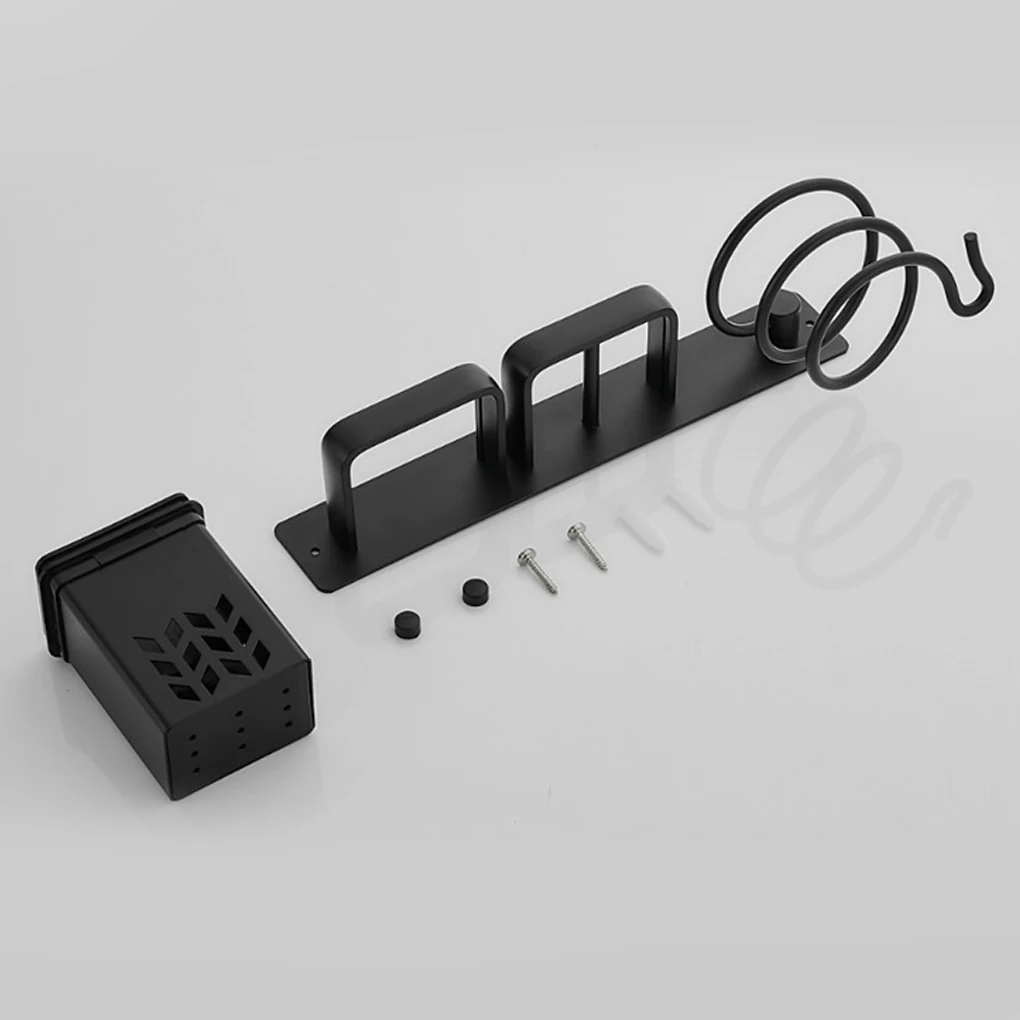 

Настенный держатель-вешалка для сушки волос и выпрямителя