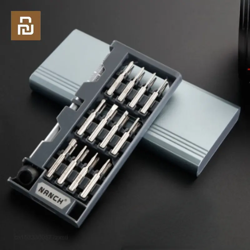 Прецизионная комбинированная отвертка NANCH 24 в 1, версия для версии стандартной версии, инструмент для ремонта компьютера и обслуживания дрона для дома Прецизионная комбинированная отвертка NANCH 24 в 1, версия для версии стандартной версии, инструмент для ремонта компьютера и обслуживания дрона для дома