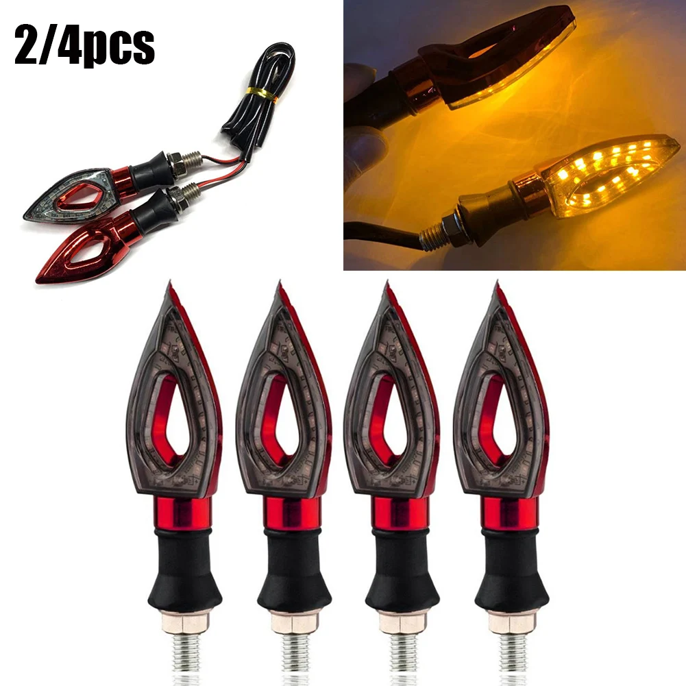 

2/4 шт., светодиодсветильник индикаторы поворота для мотоцикла