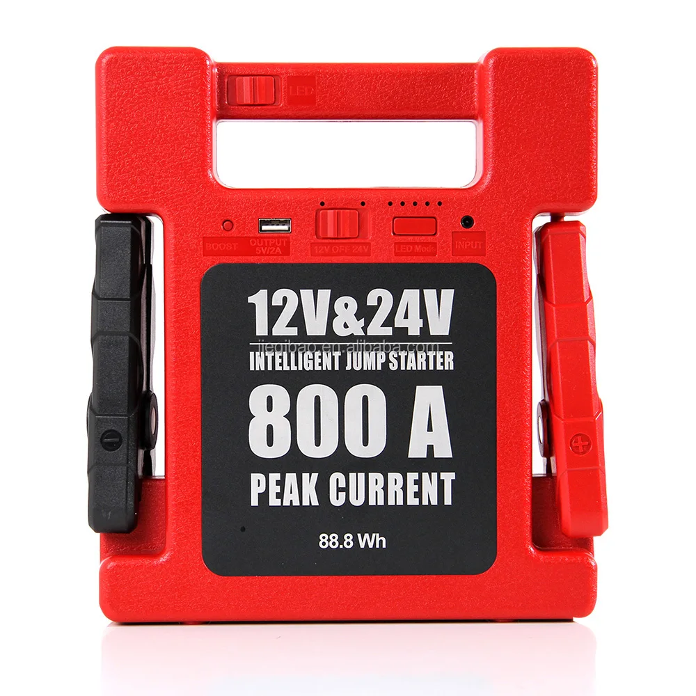 

High Quality 24V lithium ion battery truck and heavy duty Smart heavy duty battery booster multi function jumper very useful