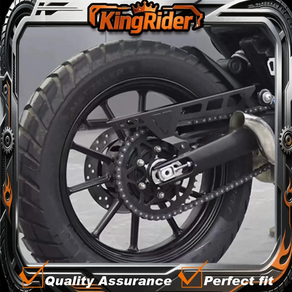 Фото Высочайшее качество: Защита цепи для Scrambler 400X/400, аксессуар для защиты коробки шатунов в стиле ретро. №1