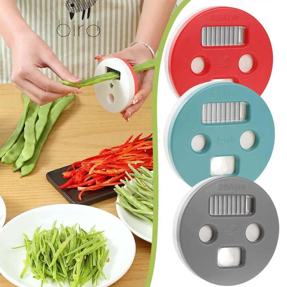 

Sharp Green Bean Slicer Stainless Cutter Multifunctional Convenient Bean Grater Vegetables Shredder Kitchen Mini Tools