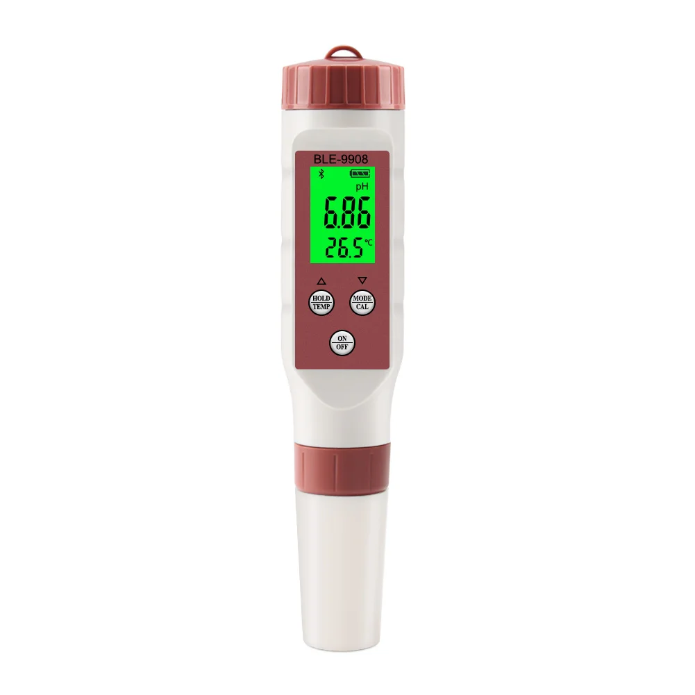 

4 in 1 High-precision Digital Water Quality pH TDS EC Temperature Tester Bluetooth-compatible Measurement Detection Water Purity