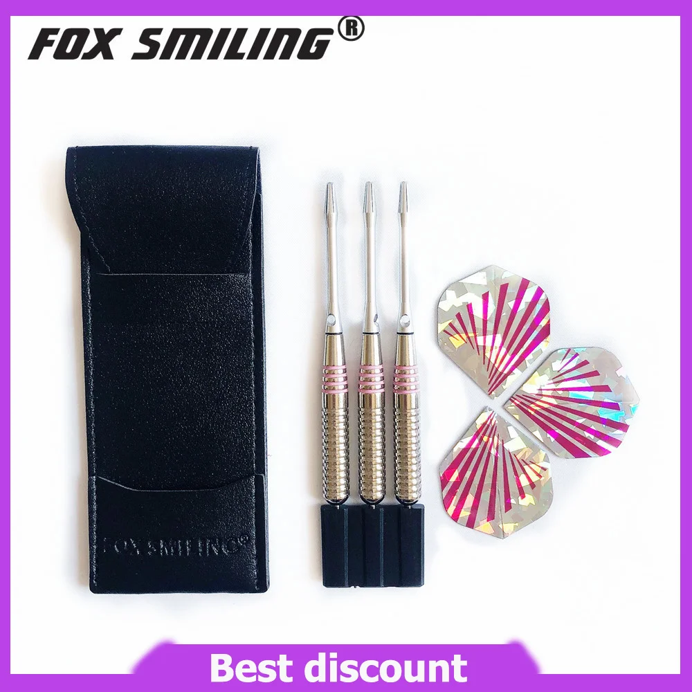 

3PCS 24g Steel Tip Darts Needle Metal Point Tip Dart With Aluminum Shaft Pink Color