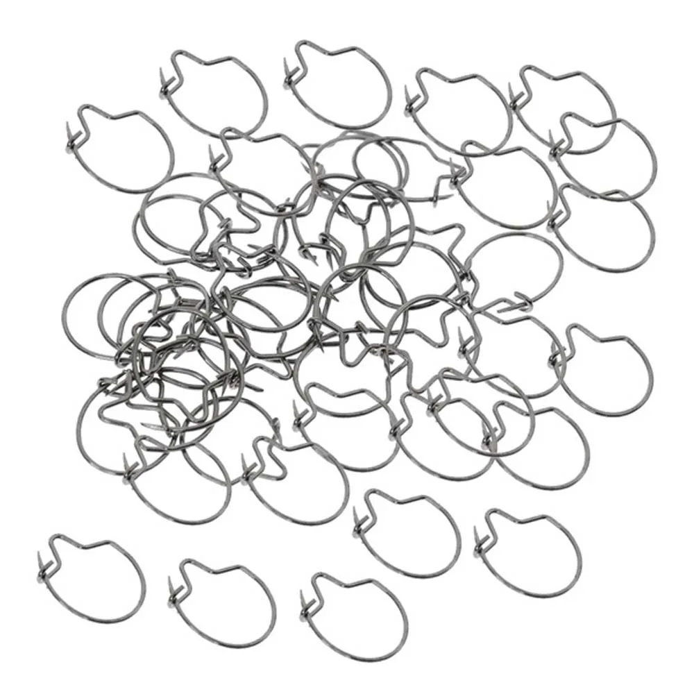 Прочный стальной шип живая приманка снасти для ловли карпа зажимы личинок кольцо
