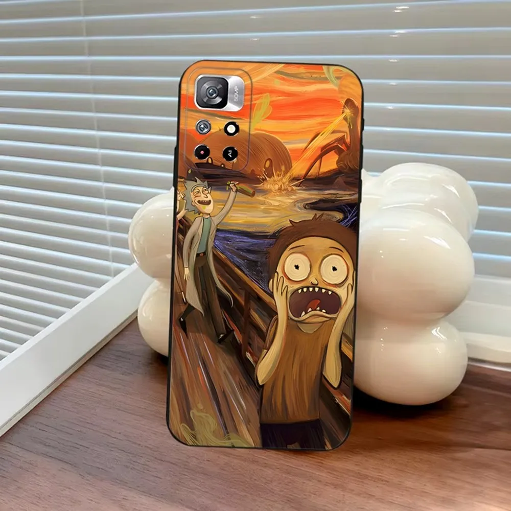 Funny R-Rickys And M-Morties Phone Case For Samsung S25 S24 S23 S22 S21 FE S30 S20 S10 Plus Ultra Lite 5G Silicone Cover