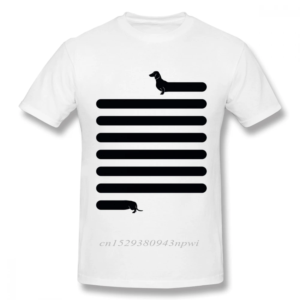

Very Long Dog Dachshund T Shirt Unisex Leisure Homme Tee Shirt 100% Cotton Men T-shirt Christmas Gift Tshirt High Street Style