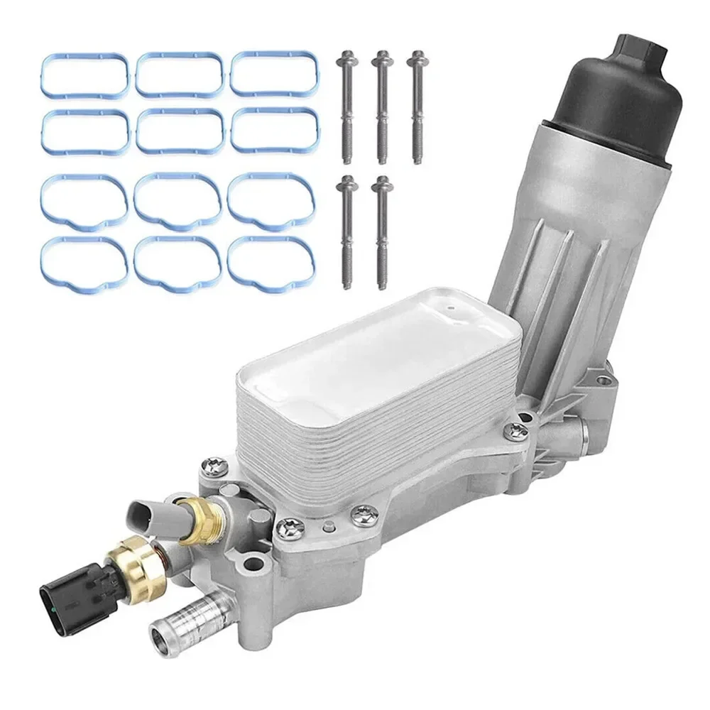 68105583AF 5184304AE 926-959 Алюминиевый фильтр масляного радиатора двигателя для Dodge Journey Challenger Jeep Grand Cherokee Wrangler 3.6L V6