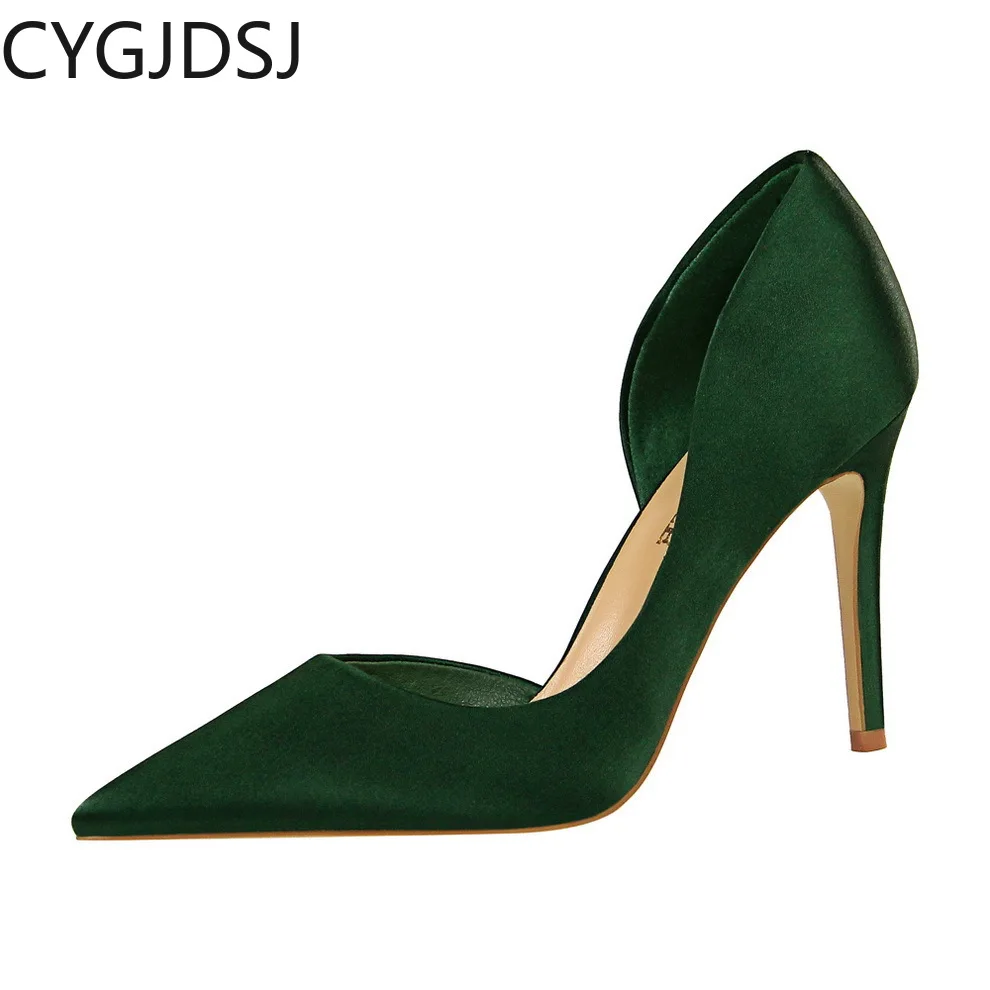 

Talons Hauts High Heels Women Pumps Women Shoes Stiletto Heels Office Shoes Women Wedding Heels Green Shoes босоножки женские