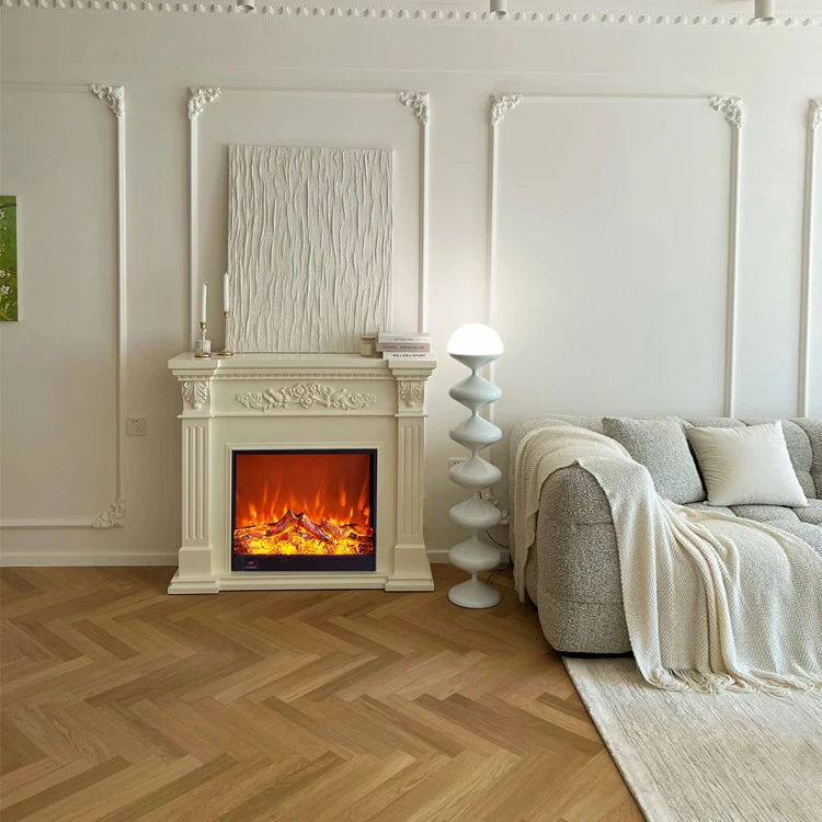 В наличии Холодная МДФ 16-дюймовая чугунная пожарная решетка 120 Classicflame 3d