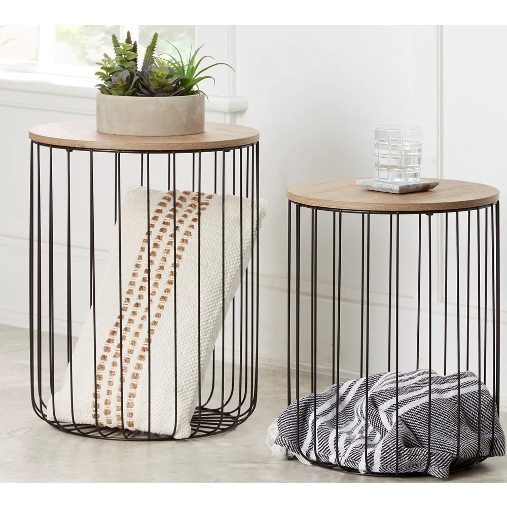 

Homes & Gardens Storage Nesting Tables, Set of 2