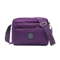 2022 casual solid color women bags luxury designer shoulder bag nylon cloth lady messenger bag mobile phone bag wholesale