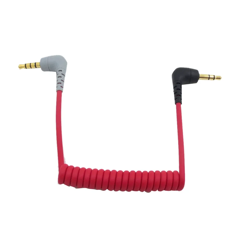 Сменный переходной кабель TRS 3 5 мм на TRRS для видеомикрофона RODE SC7 беспроводных