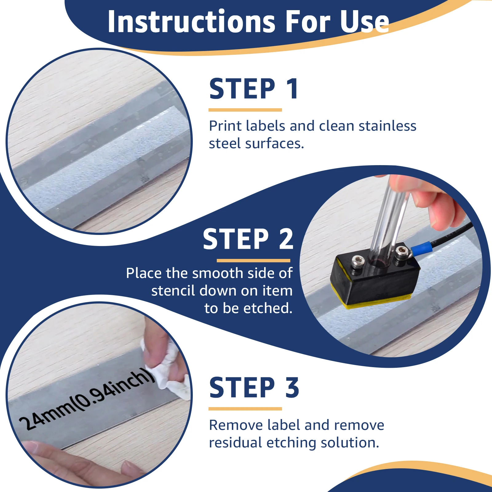 10 шт. неламинированная лента для трафарета черная прозрачная 24 мм * 3 м