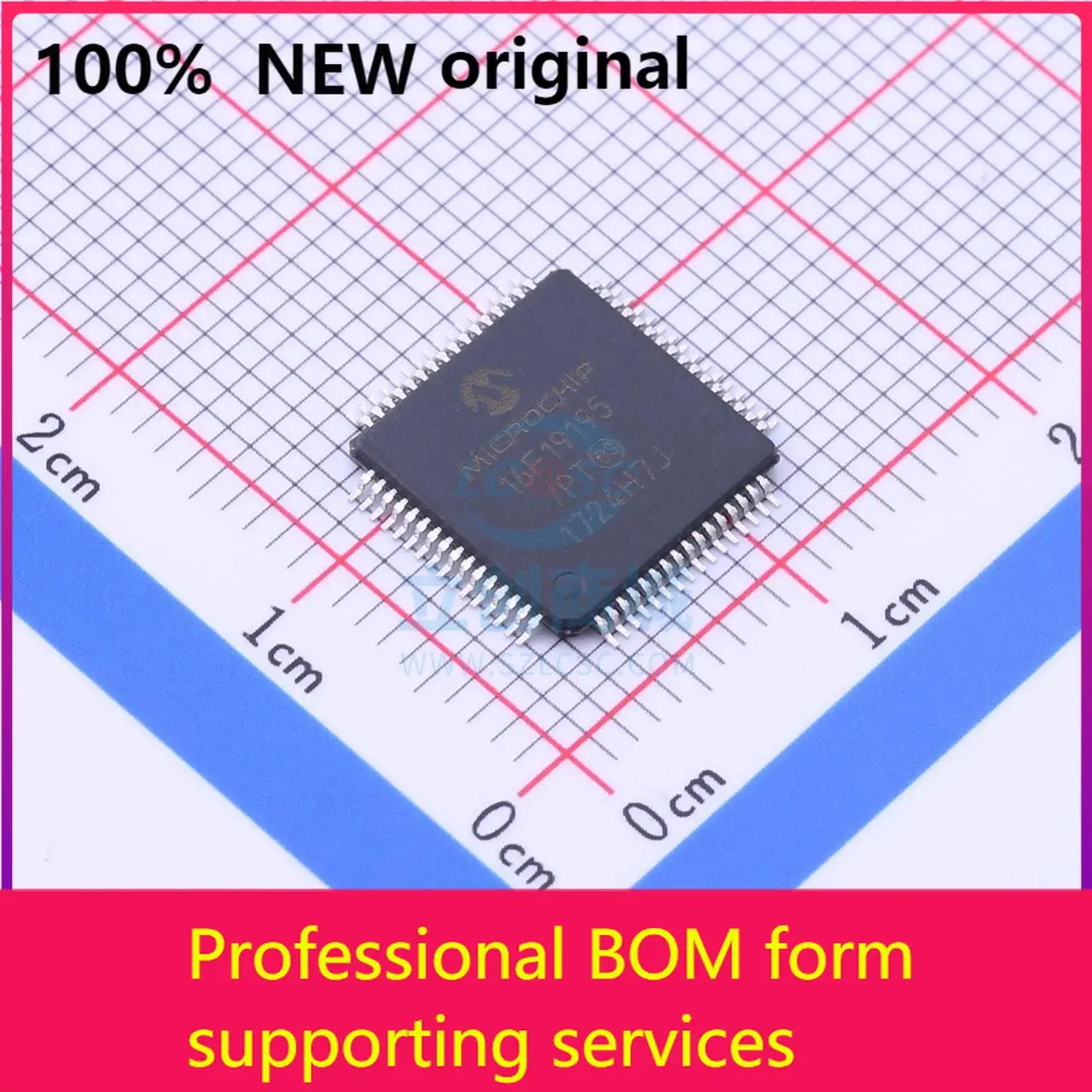 

PIC16F19195T-I/PT PIC16F19195T-I/PTNew Оригинальный оригинальный чип IC 100% оригинал