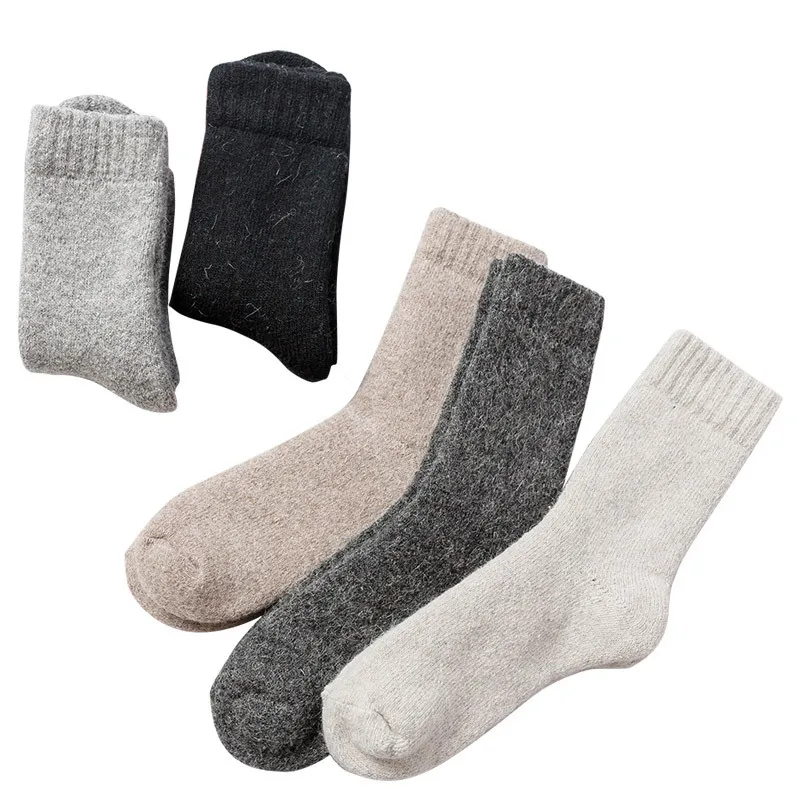 Winter Warmth for Men and Women - Thickened and Softened Towel Socks with Pure Wool