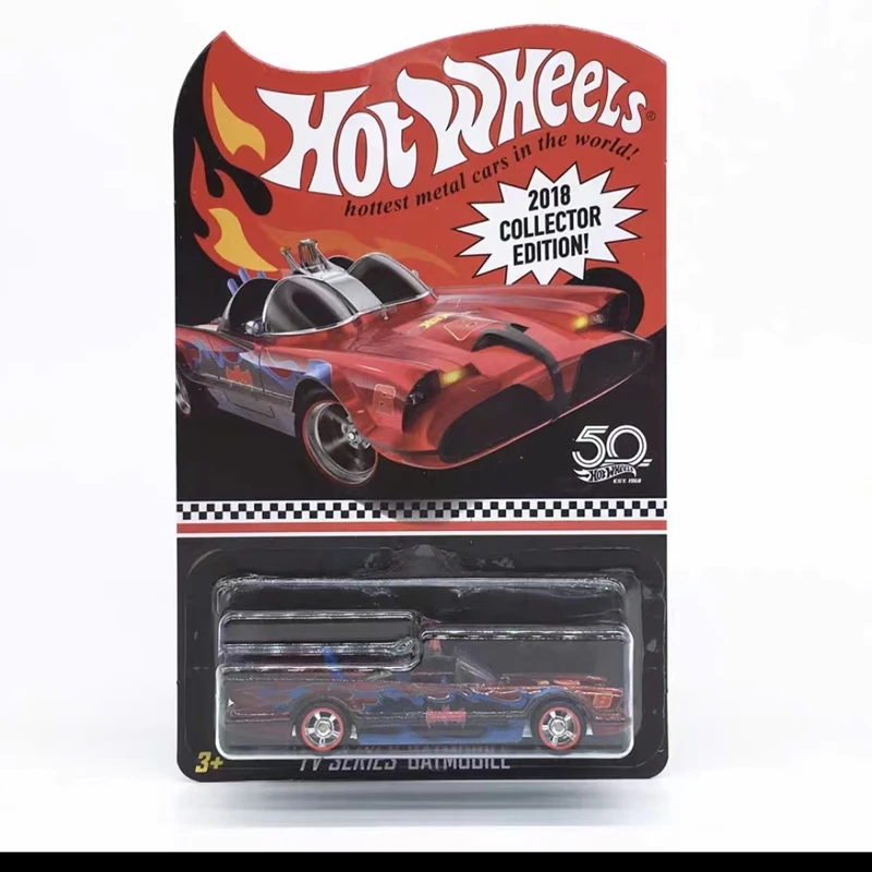 

Original Hot Wheels Car TV Series Batmobile Diecast 1:64 Voiture 2018 Collector Edition Kid Boy Toys for Children Birthday Gift