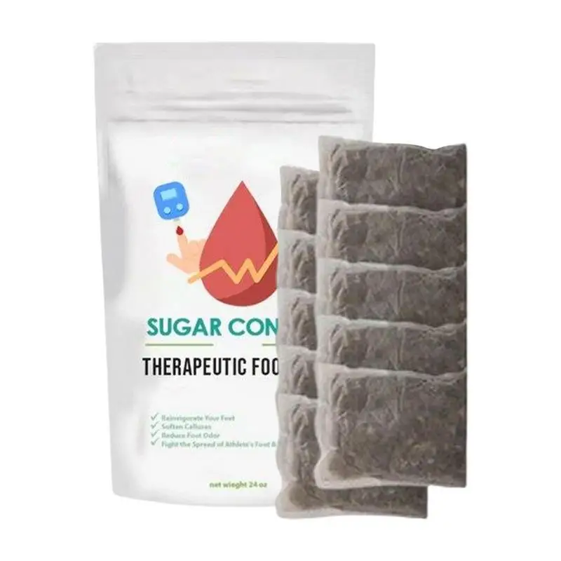 

10pcs Foot Bath Bag Natural Sugar Control Foot Soak Bathing Bag Lymph Detoxification Natural Herb Slimming Foot Bath Foot Care