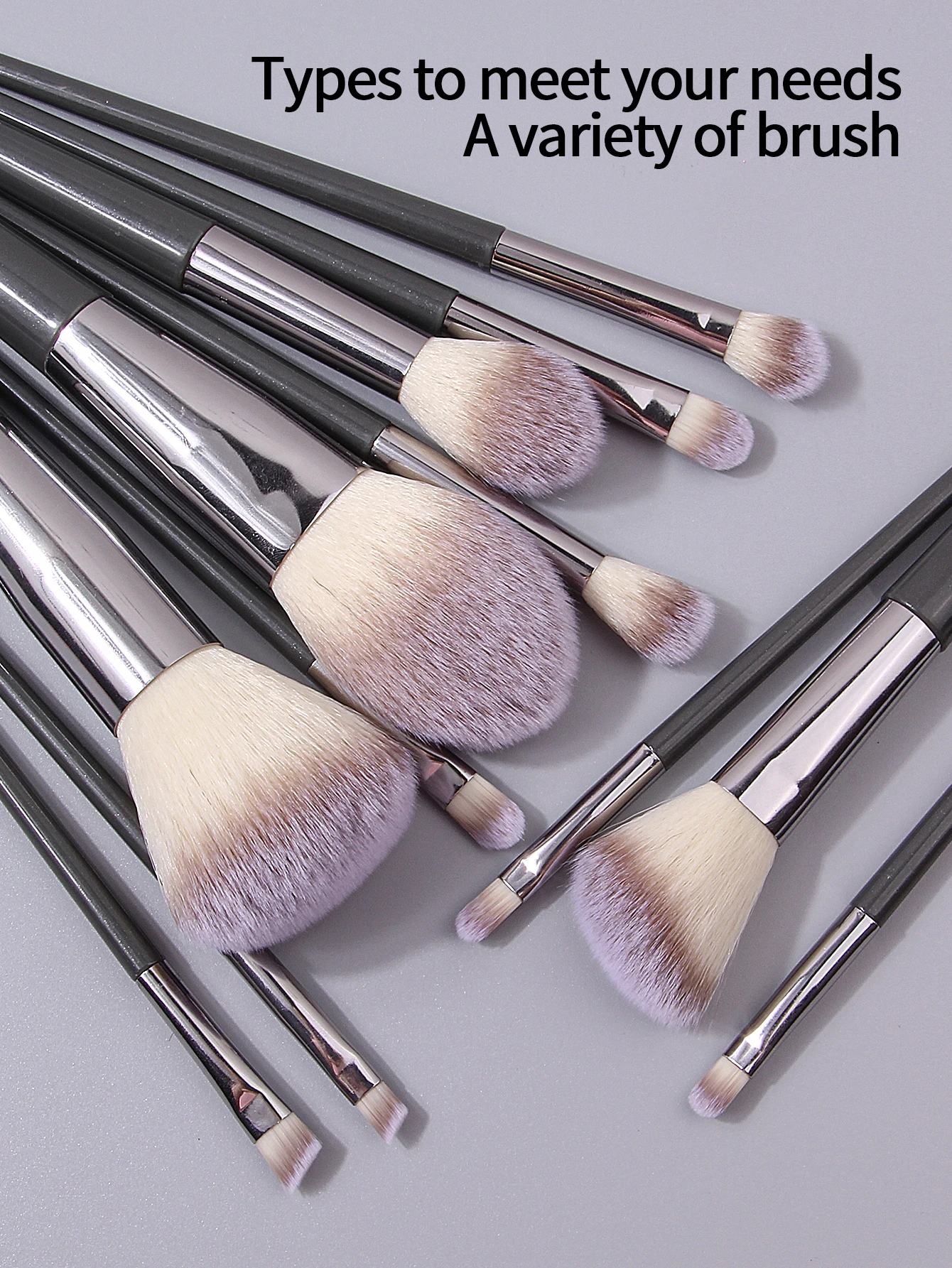 12 шт. набор мягких кистей для макияжа