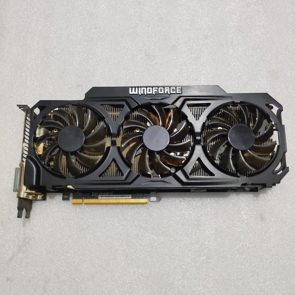 Видеокарта Gigabyte GTX760 4 ГБ GDDR5 256bit 6008 МГц высокое качество быстрая доставка |