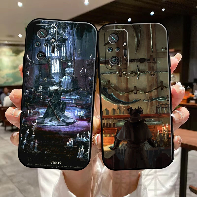 

Bloodborne Phone Case For Xiaomi Redmi Note 9T 9S 9 Pro Max 10 10X 10 Pro 10T 10S 5G Coque Carcasa Silicone Cover Funda Soft