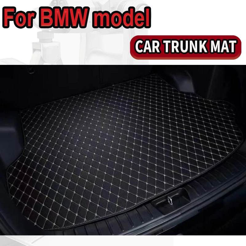 Waterproof Car Trunk Mat For BMWF 10 F11 F07 (18CM) 5 Series 5 GT 5seat E61 Wagon 6 Series 2door coupe Cargo Liner Boot Carpets