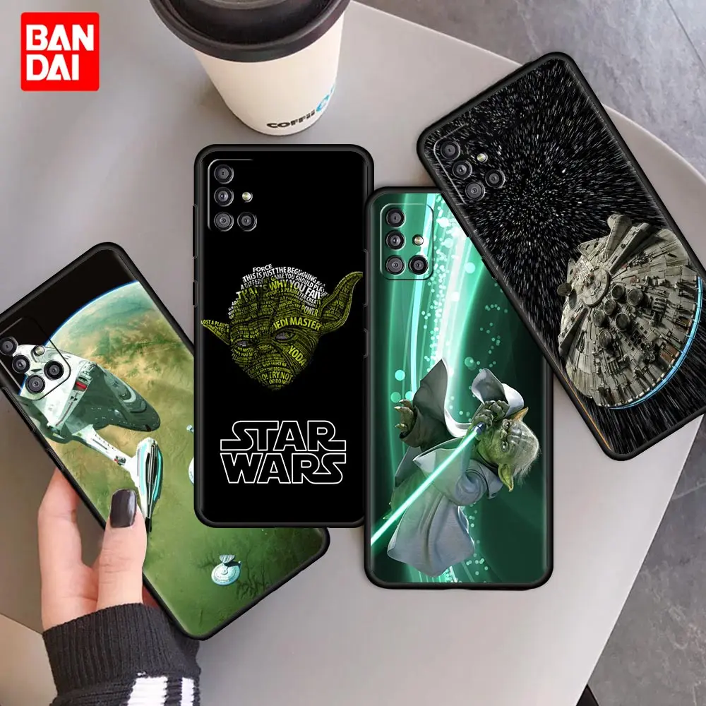 

Cover Case for Samsung Galaxy A12 A51 A21s A02 A02s A22 A32 A52 A72 4G 5G Shell Bag Soft Luxury Star Wars Darth Vader Yoda