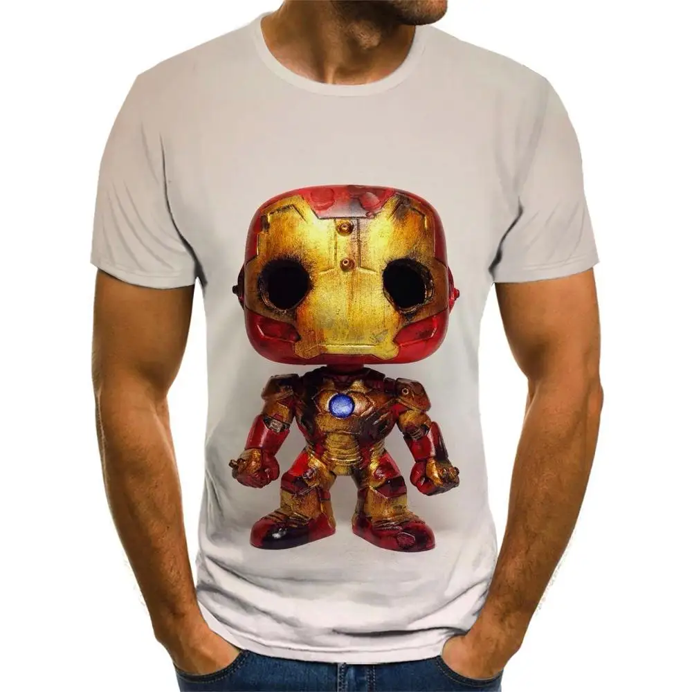

Funko pop Oversized t shirt Men clothing T-shirts Graphic Poleras de hombre Koszulki Plus size tops Hip hop Looney tunes Funny