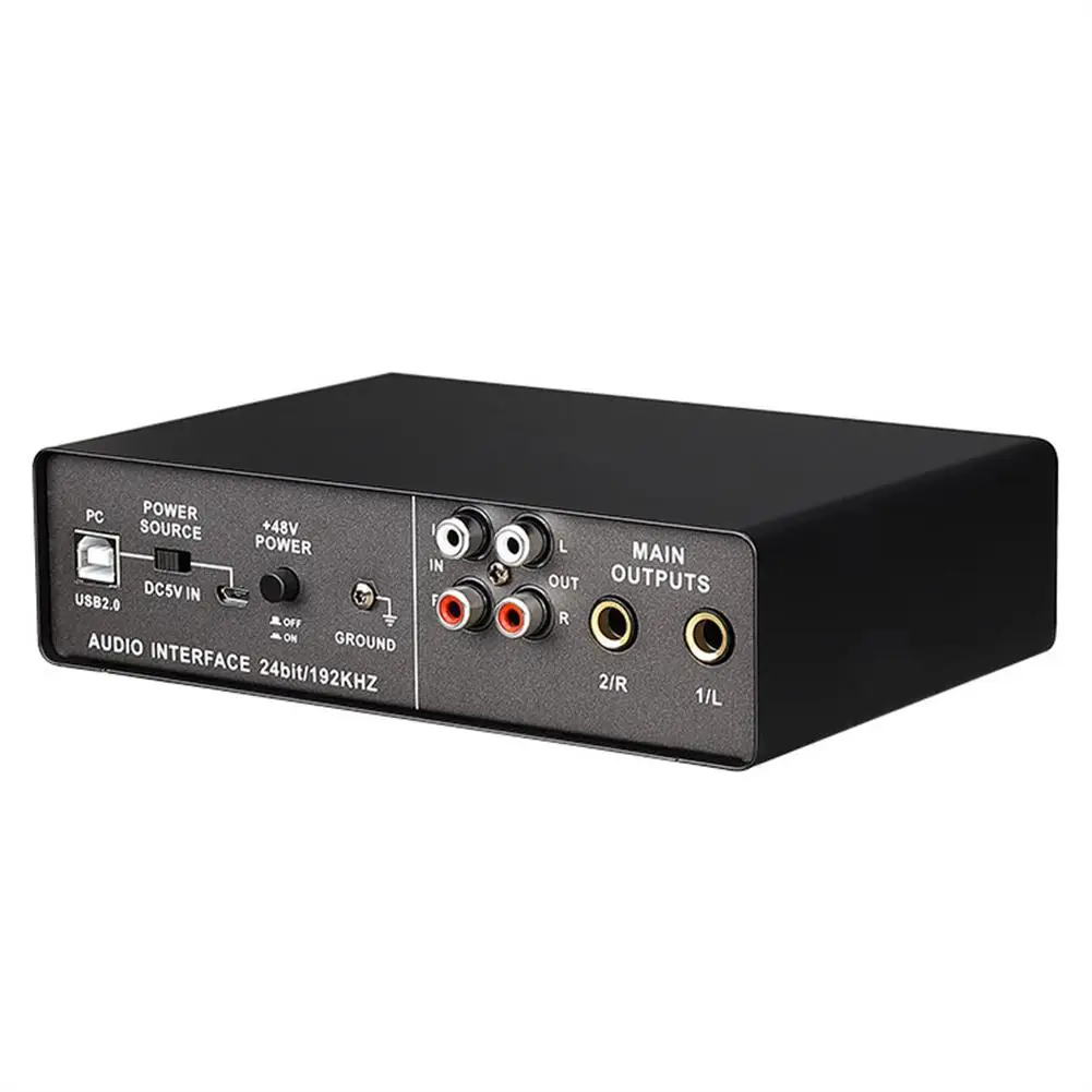 

Профессиональный звуковой интерфейс, звуковая карта с монитором, электрическая гитара, звукозапись в реальном времени, экстрактор для студ...