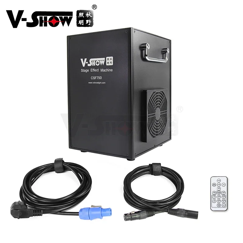 Фото Внутренний бездымный DMX-контроллер VSHOW CSF750 Cold Spark №2