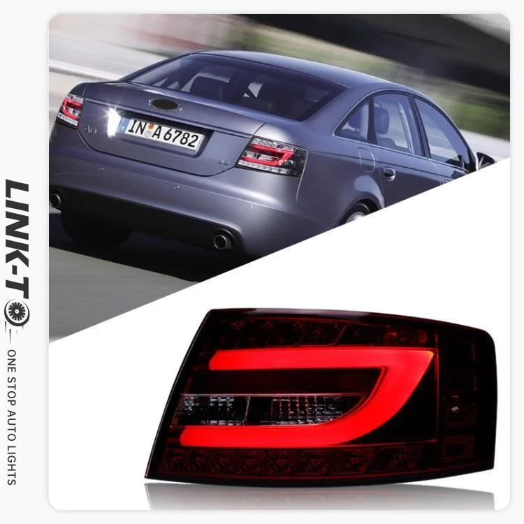 

Автомобильная светодиодная задняя лампа в сборе для AUDI A6L, 2005-2009 лет, задняя фара для парковки, бега, задняя, водонепроницаемая, IP67 Plug and Play