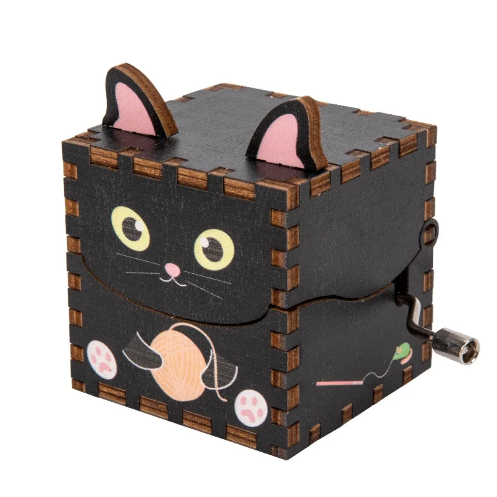 

Деревянная музыкальная шкатулка-головоломка с мультяшными животными