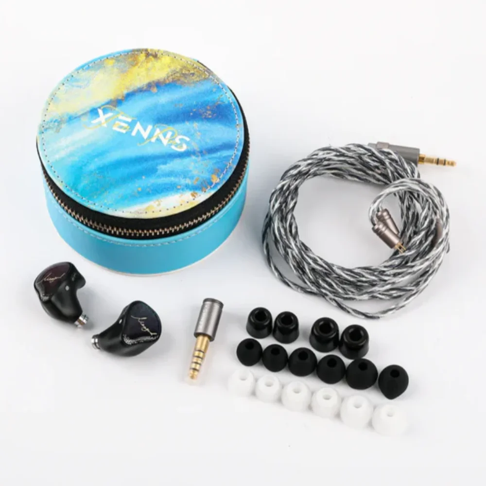 Гибридные наушники Xenns Mangird Tea Pro 2024 6BA + 2DD с более высокой производительностью IEM