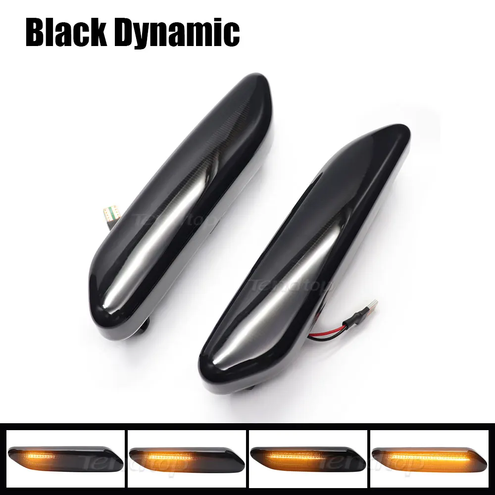 

Динамический поворотник для Mini Cooper R60 Countryman R61 Paceman, мигающий светодиодный указатель поворота, боковой габаритный фонарь, автомобильные аксессуары