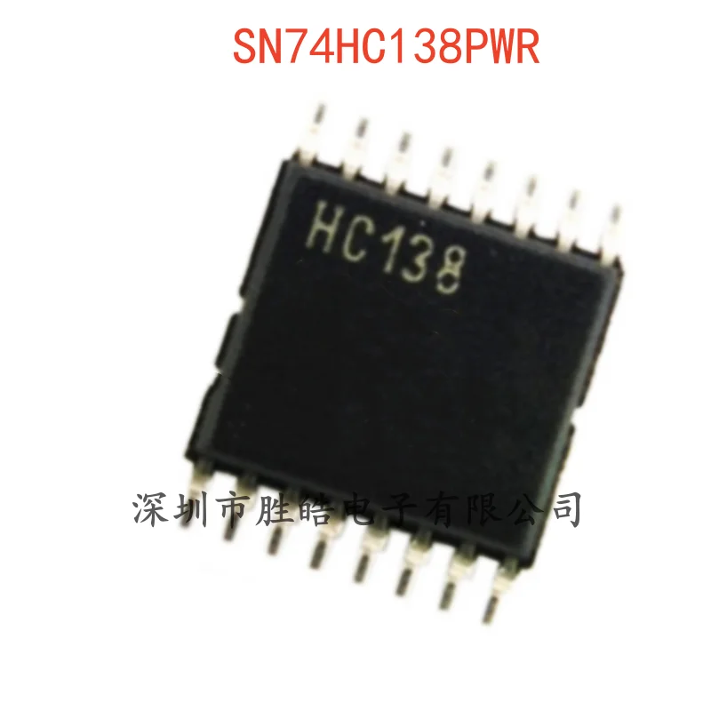 

(10PCS) NEW SN74HC138PWR SN74HC138 3-Line To 8-Line Decoder Chip TSSOP-16 SN74HC138PWR Integrated Circuit