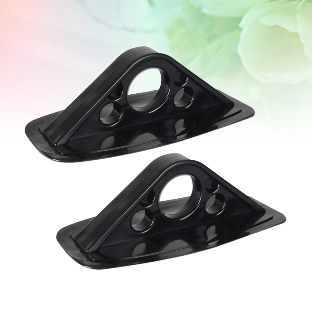 

2 Pcs PVC Paddle Bracket Paddle Fixed Frame Awning Sun Shade Mount Bases Kayaking Accessories for Speedboat Inflatable Boat