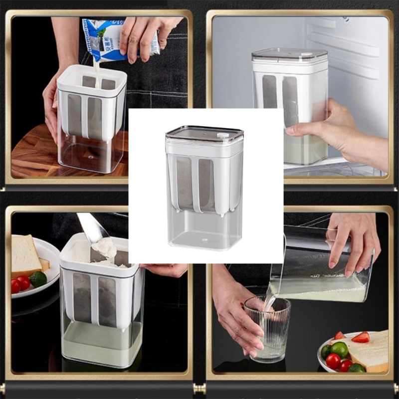 

Фильтр-сепаратор йогуртов с сетчатыми фильтрами из нержавеющей стали многоразового использования для йогуртов