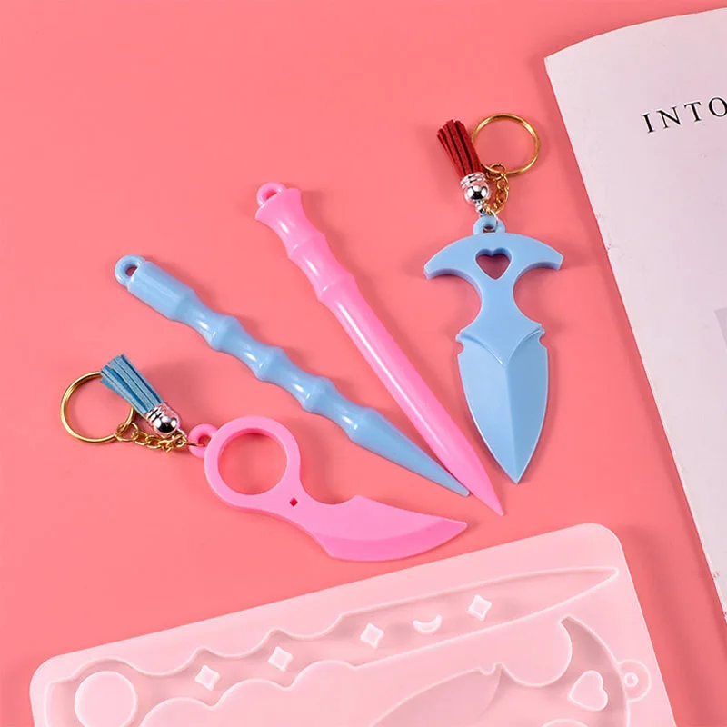 Искусственная смола для самообороны оружие от волка меч силиконовая форма из