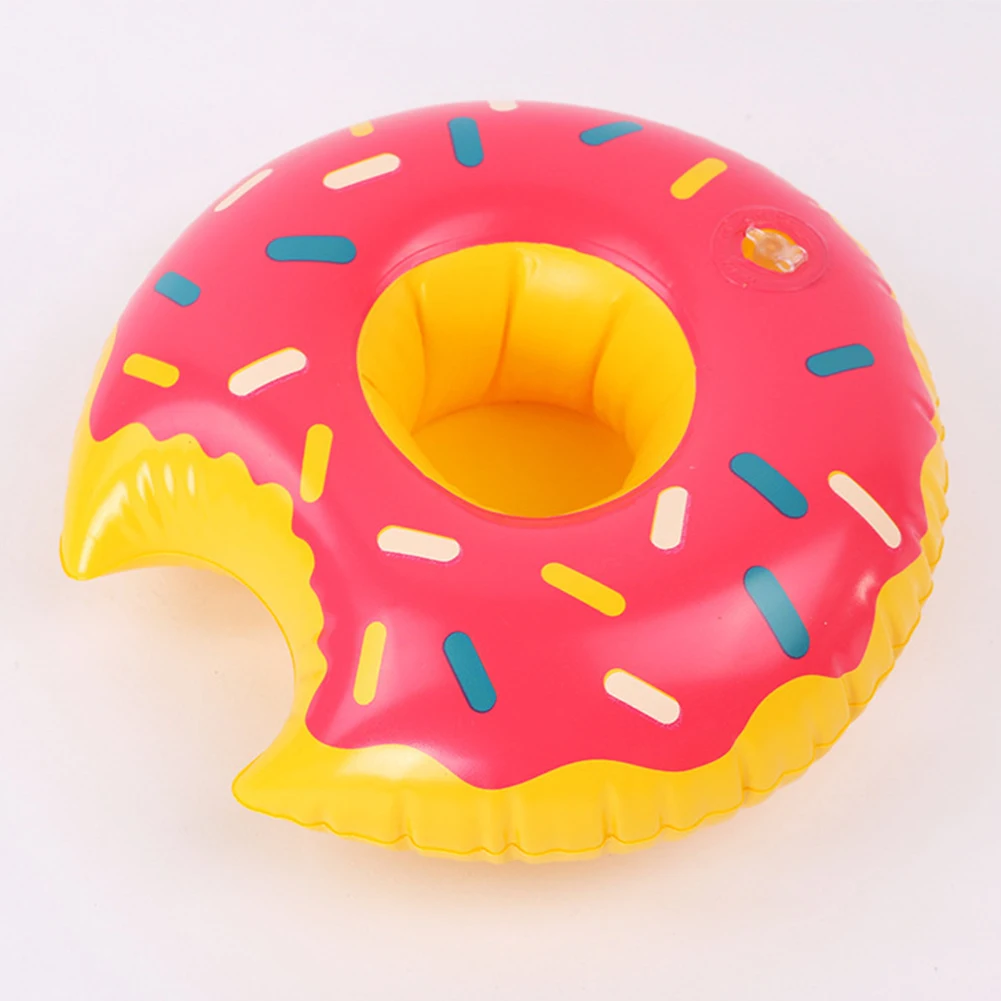 Плавающие подставки в виде пончиков разноцветные Мультяшные Портативные
