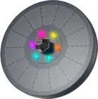 Солнечный фонтан AISITIN 3 Вт Светодиодный светильник кой, с плавающими фиксированными пряжками и 7 насадками, для ванны с птицами, сада, улицы, бассейна и пруда.