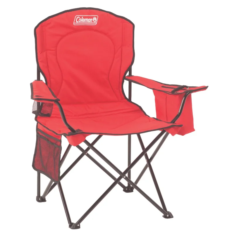 Red Fully Cushioned Seat With Side Pockets Extra Mesh Cup Ho