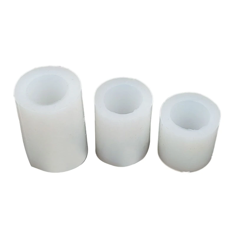 

41QC Rind Cone Concrete Silicone Mold Aromatherapy Candle Silicone Mold Ring Holder Concrete Mold Ring Display Cement Mold