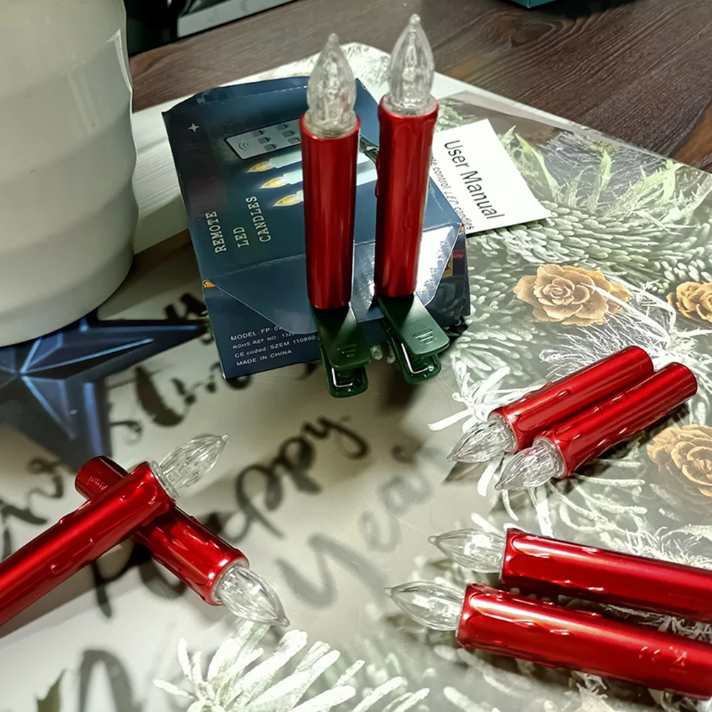 20 шт. электронные свечи с пультом ДУ