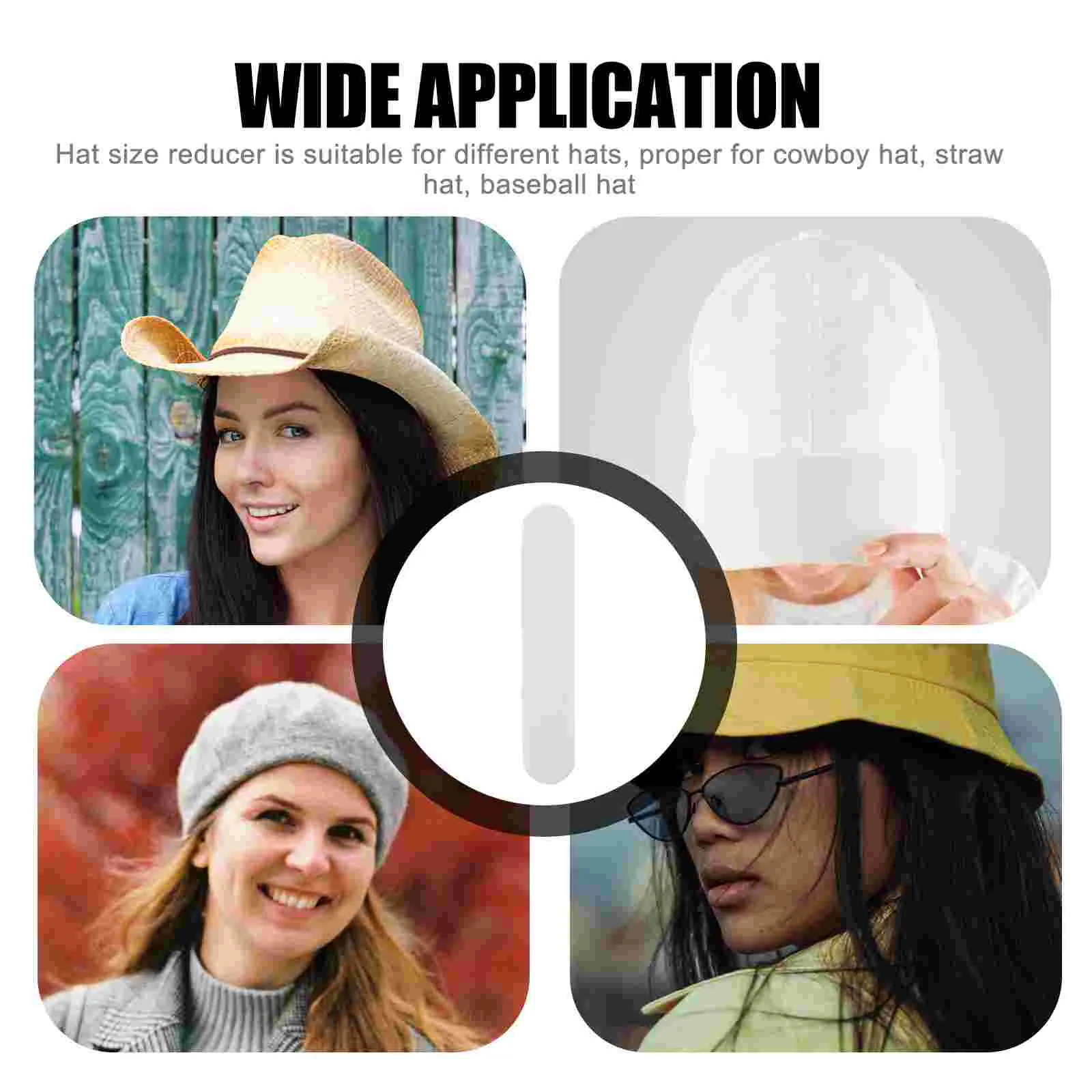 10 шт. редуктор обхватывания шляпы вкладыш размера для мужчин лента небольшого