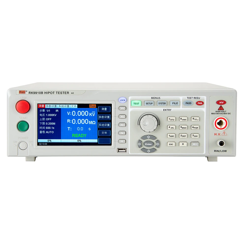 Программируемый тестер выдерживаемого напряжения переменного тока RK9910B