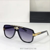 kapelus 2022 new womens sunglasses fashion brand glasses match original box unisex sunshade mirror color changing mirror 8037
