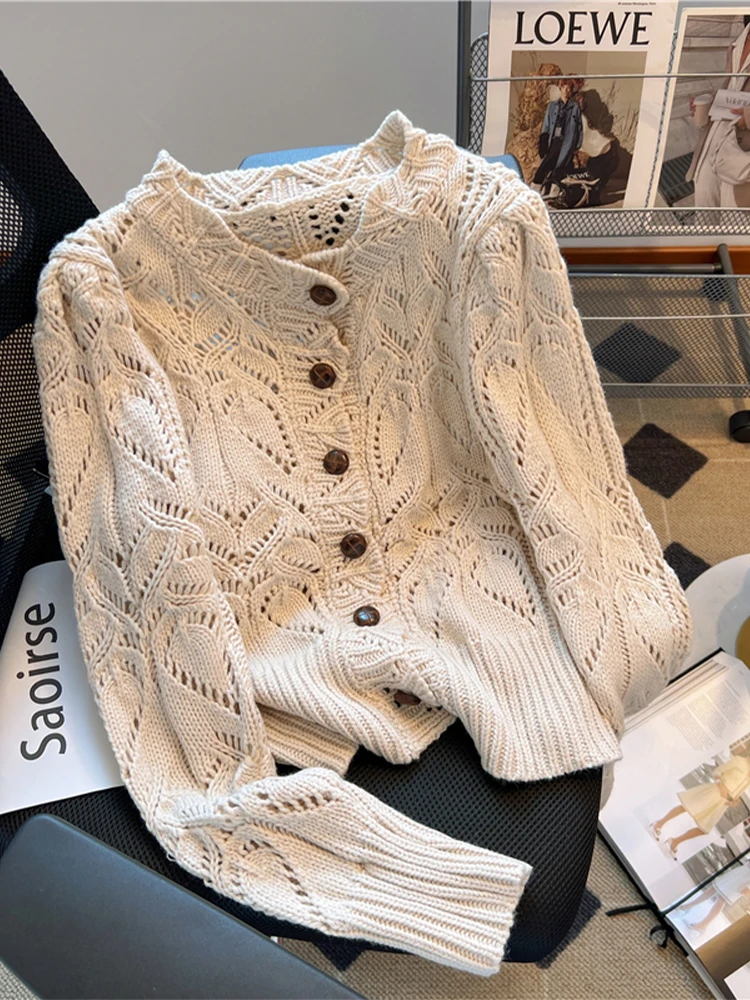 Женский розовый кардиган кашемировый свитер Harajuku винтажный корейский Y2k свитера