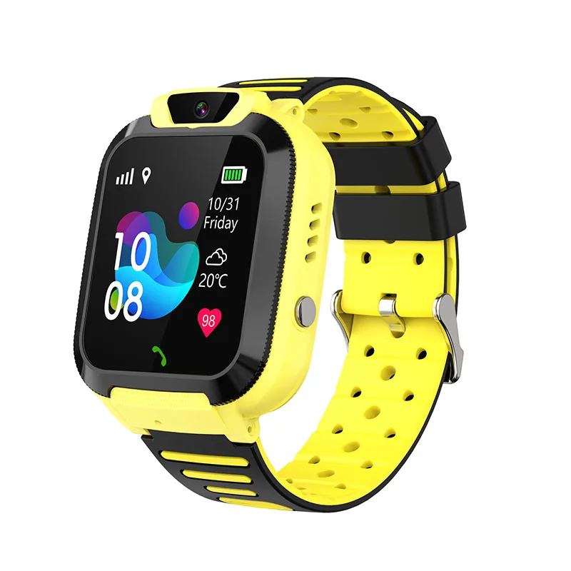 

2G Kids Smart Watch SOS Call LBS Tracker Location Sim Card Kid Watch Camera Voice Chat IP68 Waterproof Smartwatch For Children