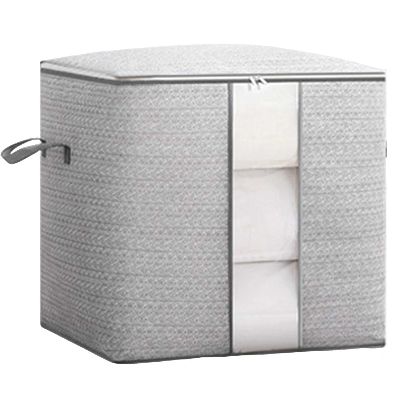 

Household Wardrobe Clothes Organizer Nonwoven Underwear Storage Basket for Balcony Cloakroom or Laundry