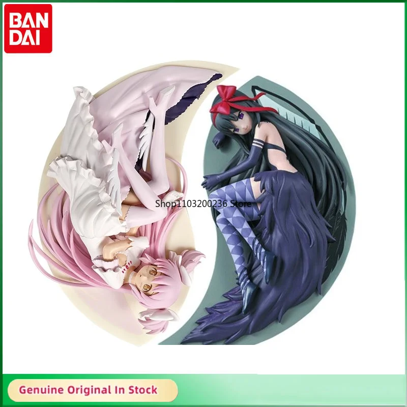 BANDAI оригинальный SQ Puella Magi Madoka Magica Akemi Homura Demon Form аниме фигурка модель хобби